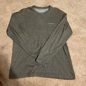 Mens long sleeve Columbia Shirt